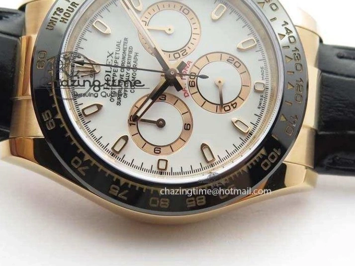 Black 116515 Edition Noob Strap On Best 1:1 Dial Leather A7750 White Daytona 0323